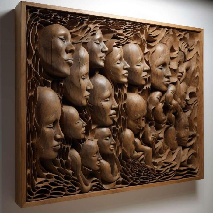 نموذج ثلاثي الأبعاد لآلة CNC 3D Art 